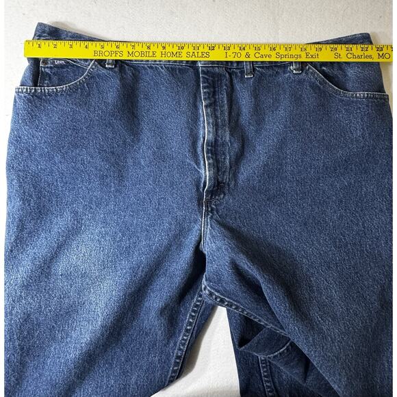 Lee Jeans Mens 48x32 Blue Denim‎ Straight Leg - Picture 5 of 8